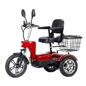 Electric Scooter With Seat Folding Electric Tricycle